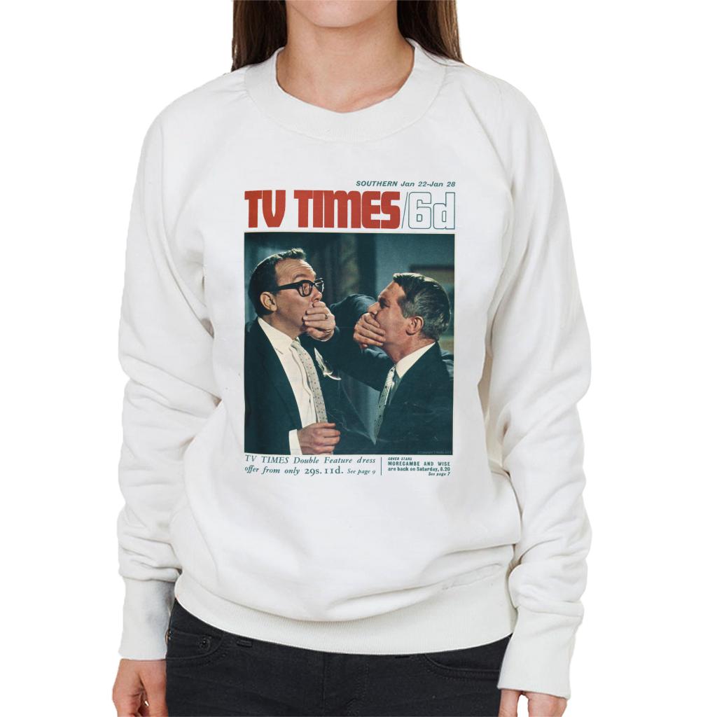 TV Times Morecambe And Wise Show 1966 Cover Women's Sweatshirt-ALL + EVERY