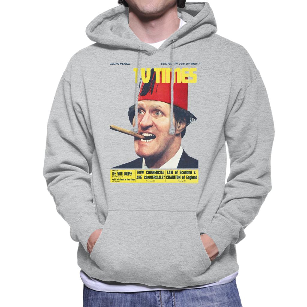 TV Times Tommy Cooper 1967 Cover Men's Hooded Sweatshirt-ALL + EVERY