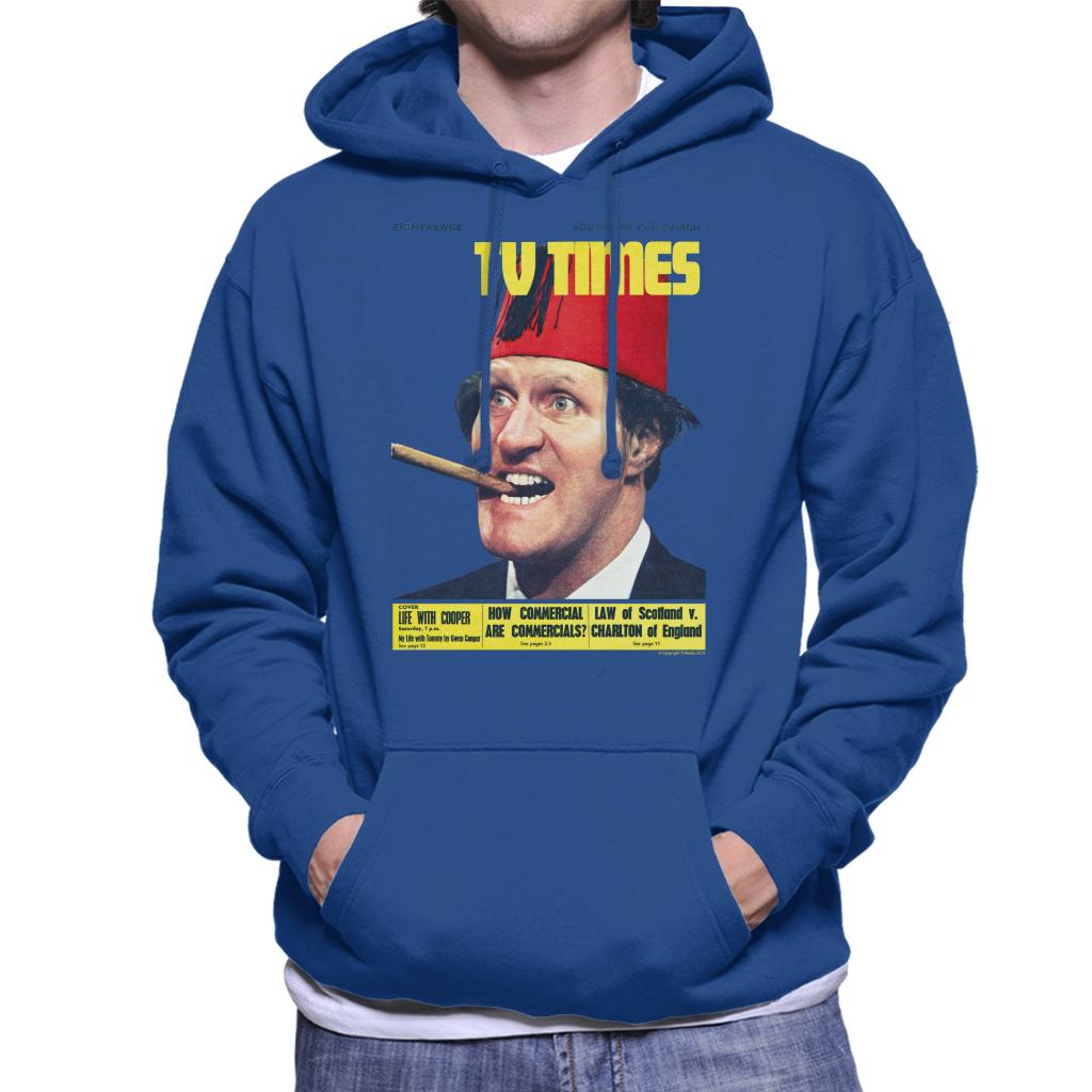 TV Times Tommy Cooper 1967 Cover Men's Hooded Sweatshirt-ALL + EVERY