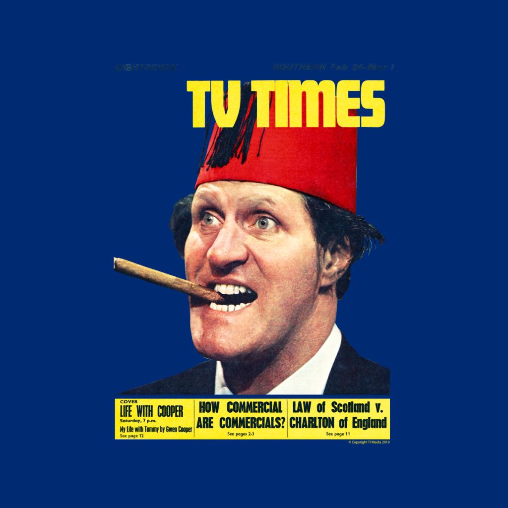 TV Times Tommy Cooper 1967 Cover Men's Hooded Sweatshirt-ALL + EVERY