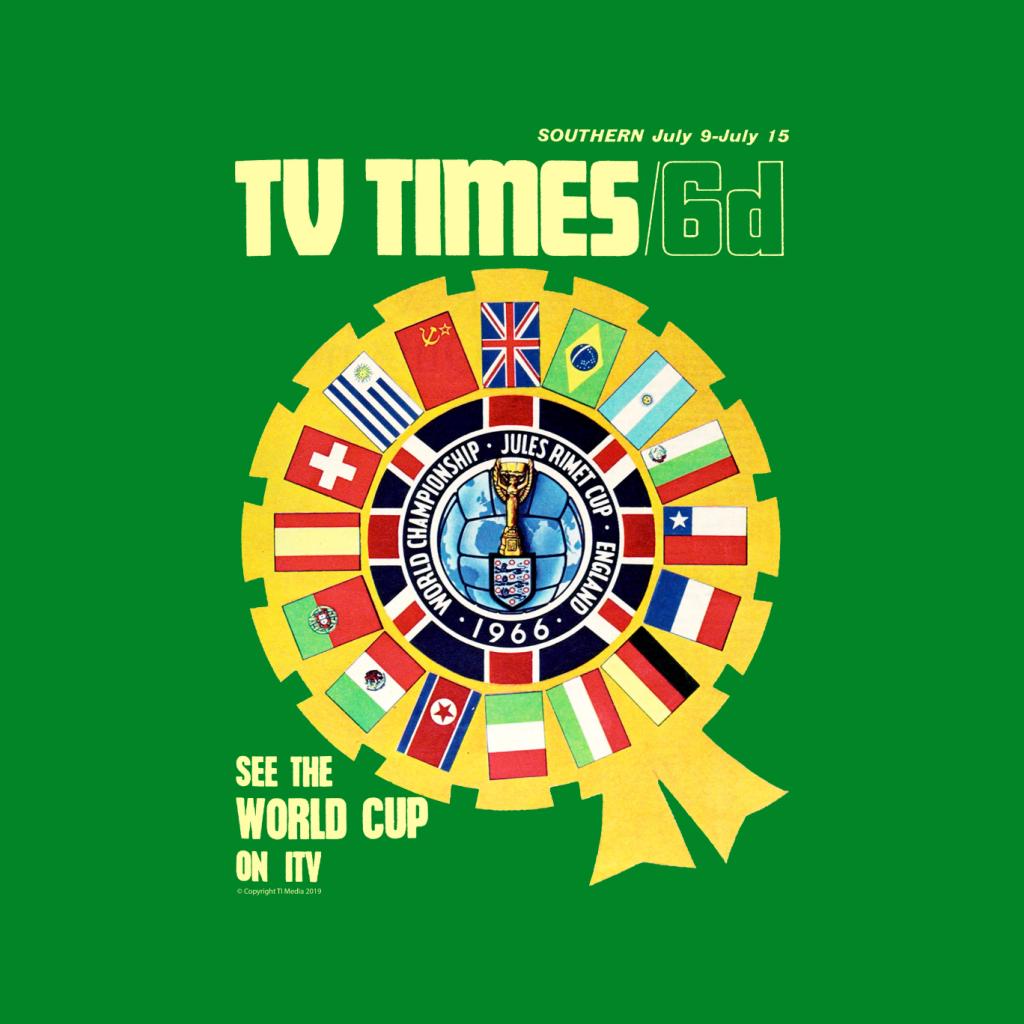 TV Times 1966 World Cup Cover Men's Sweatshirt-ALL + EVERY