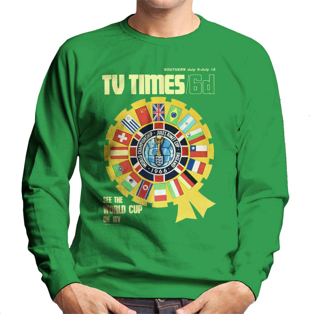 TV Times 1966 World Cup Cover Men's Sweatshirt-ALL + EVERY