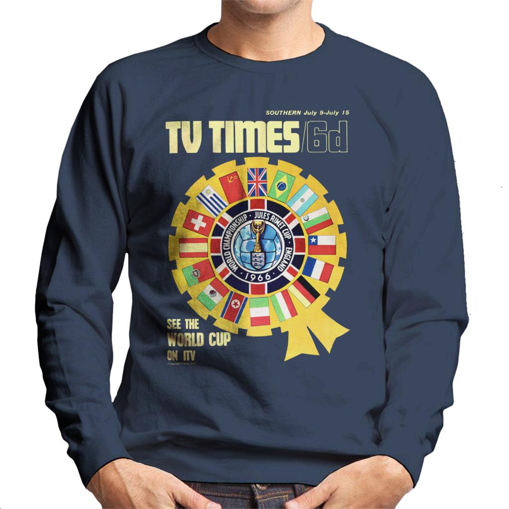 TV Times 1966 World Cup Cover Men's Sweatshirt-ALL + EVERY