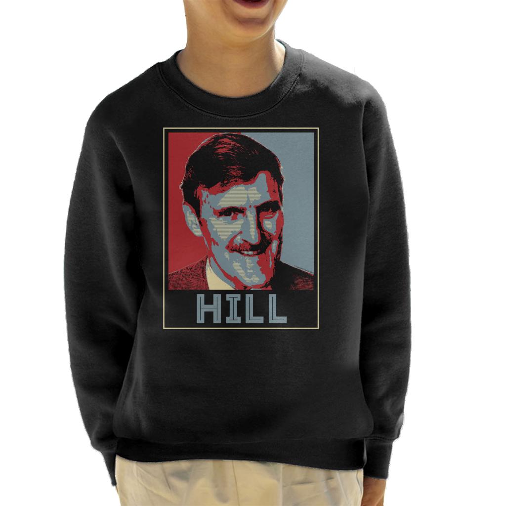 TV Times Jimmy Hill Sports Presenter Kids Sweatshirt-ALL + EVERY