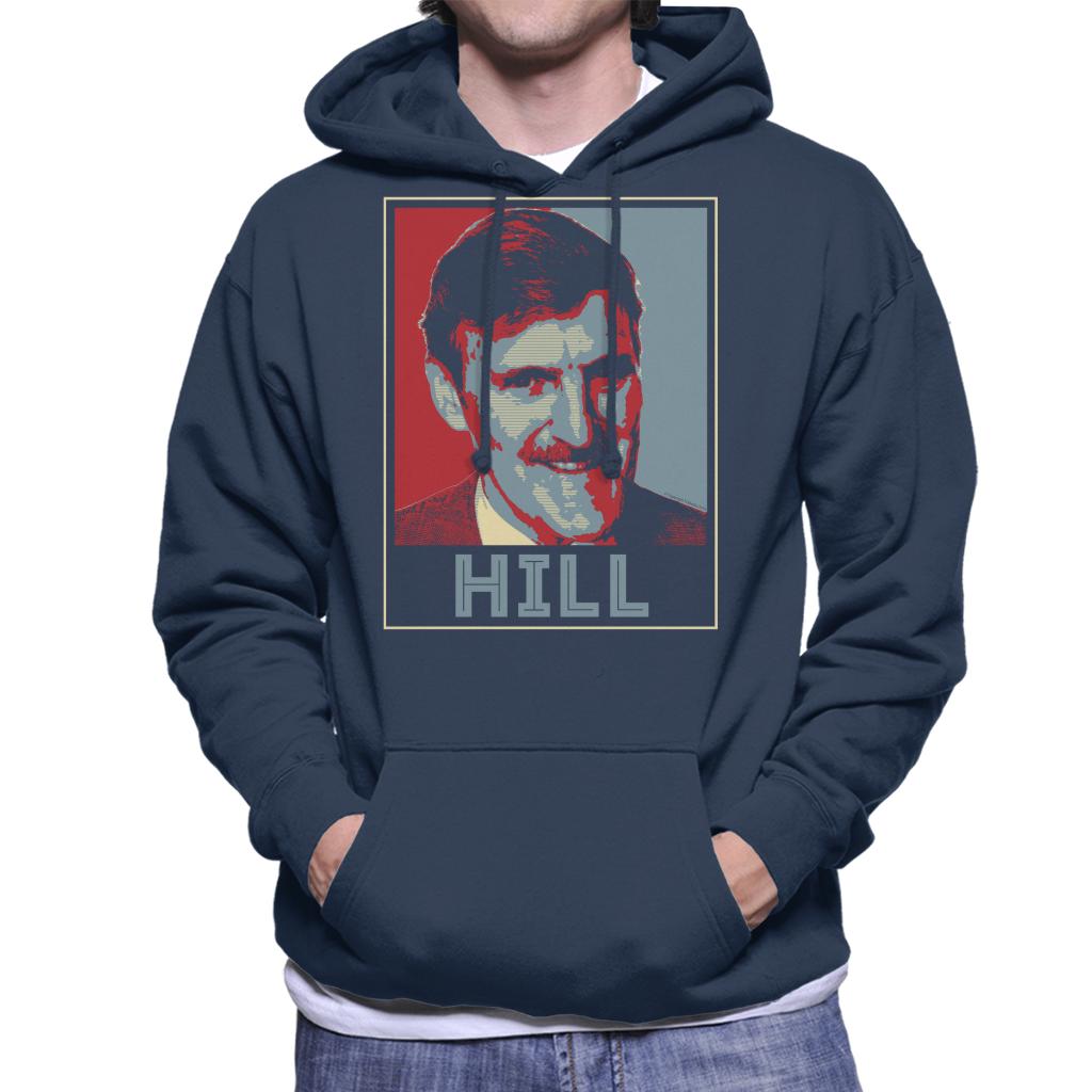 TV Times Jimmy Hill Sports Presenter Men's Hooded Sweatshirt-ALL + EVERY