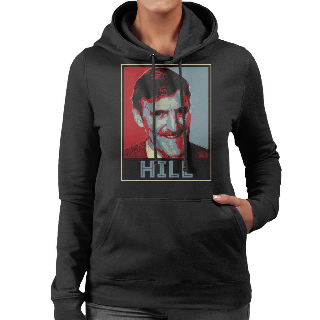 TV Times Jimmy Hill Sports Presenter Women's Hooded Sweatshirt-ALL + EVERY