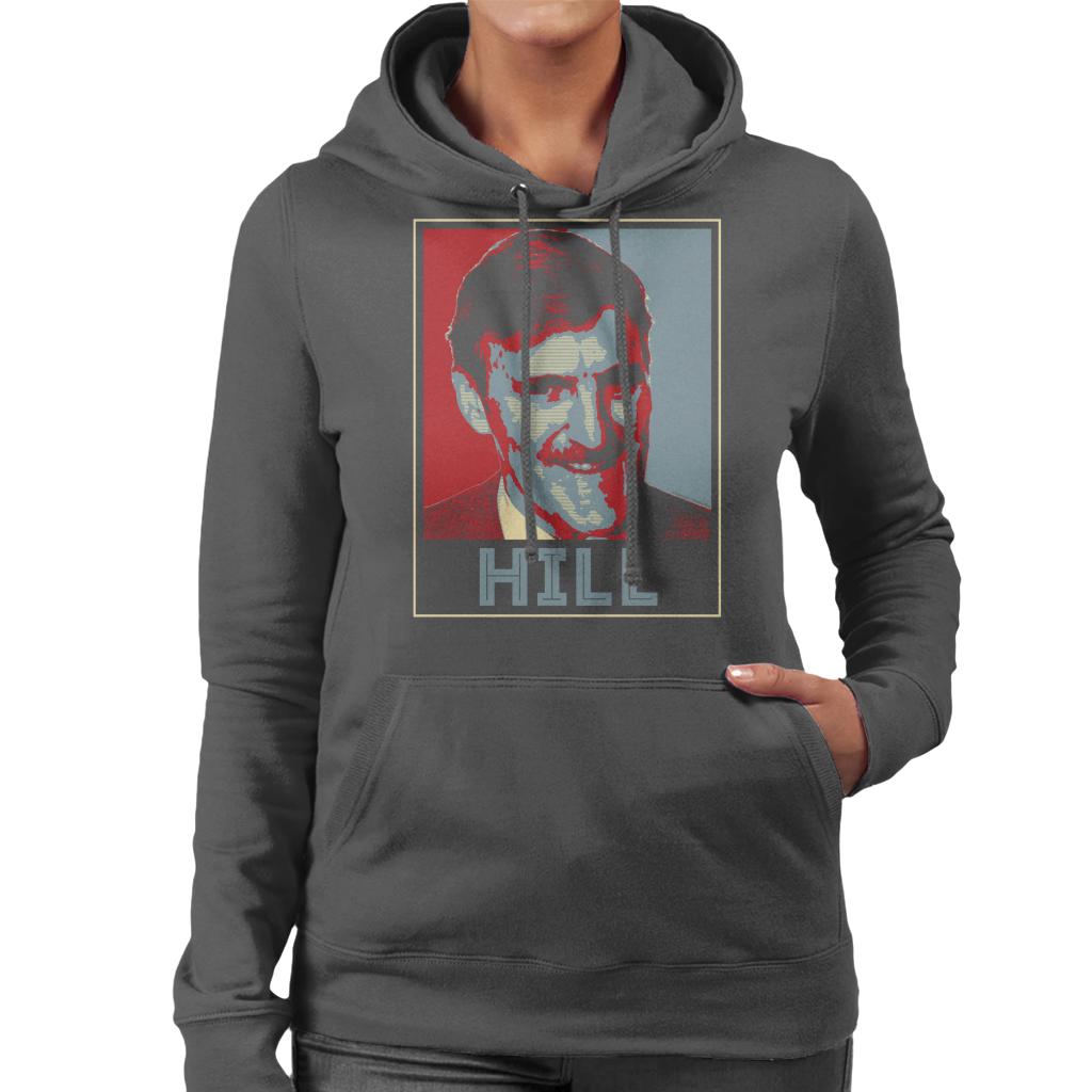 TV Times Jimmy Hill Sports Presenter Women's Hooded Sweatshirt-ALL + EVERY