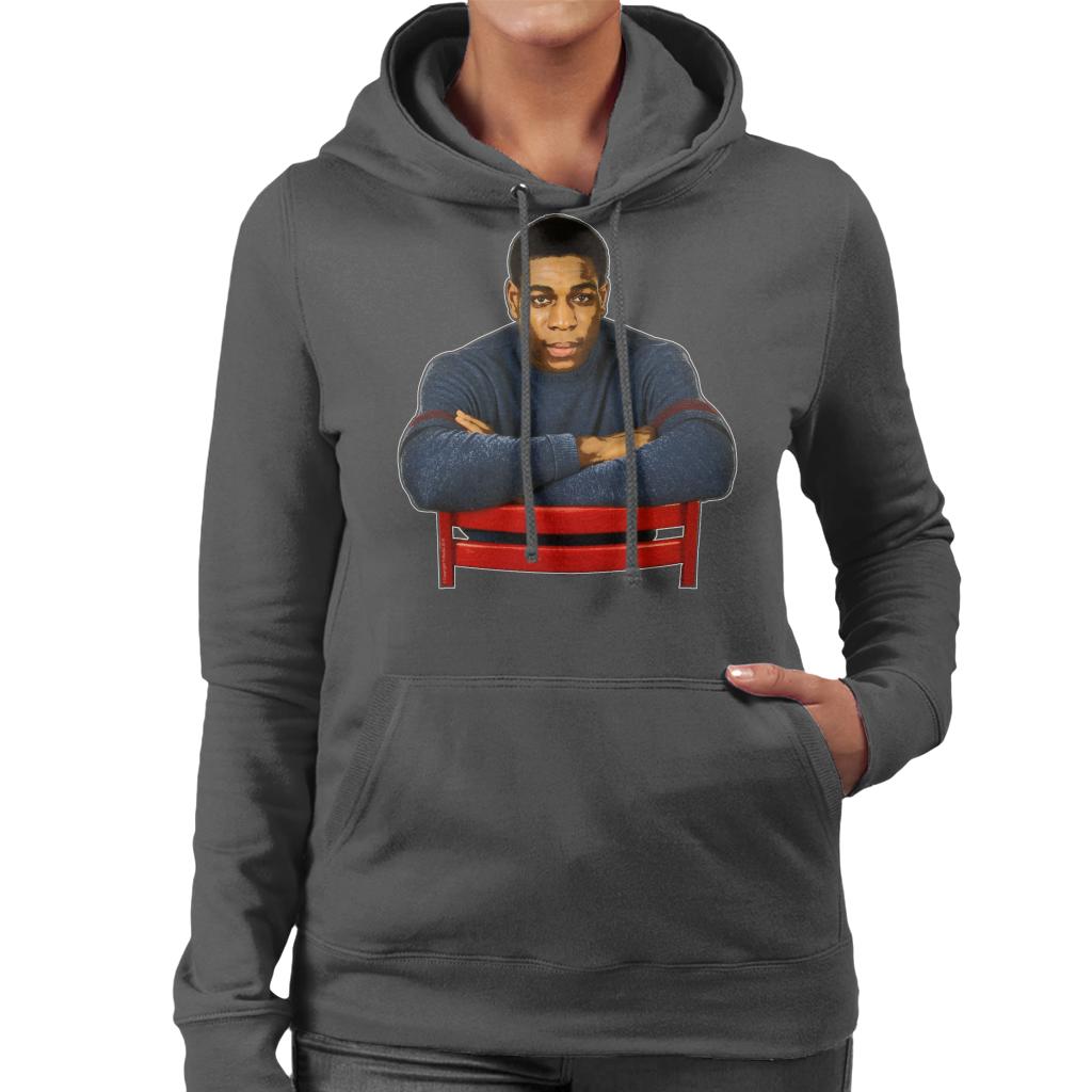 TV Times Frank Bruno 1985 Women's Hooded Sweatshirt-ALL + EVERY