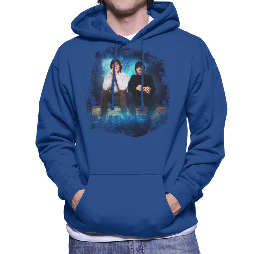 TV Times Mick Jagger And Keith Richards Of The Rolling Stones 1965 Men's Hooded Sweatshirt-ALL + EVERY