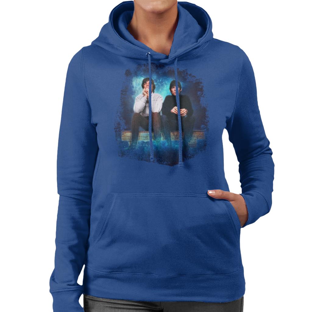 TV Times Mick Jagger And Keith Richards Of The Rolling Stones 1965 Women's Hooded Sweatshirt-ALL + EVERY