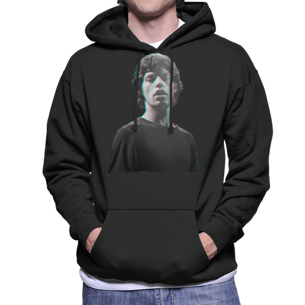 TV Times Mick Jagger Of The Rolling Stones 1965 Men's Hooded Sweatshirt-ALL + EVERY