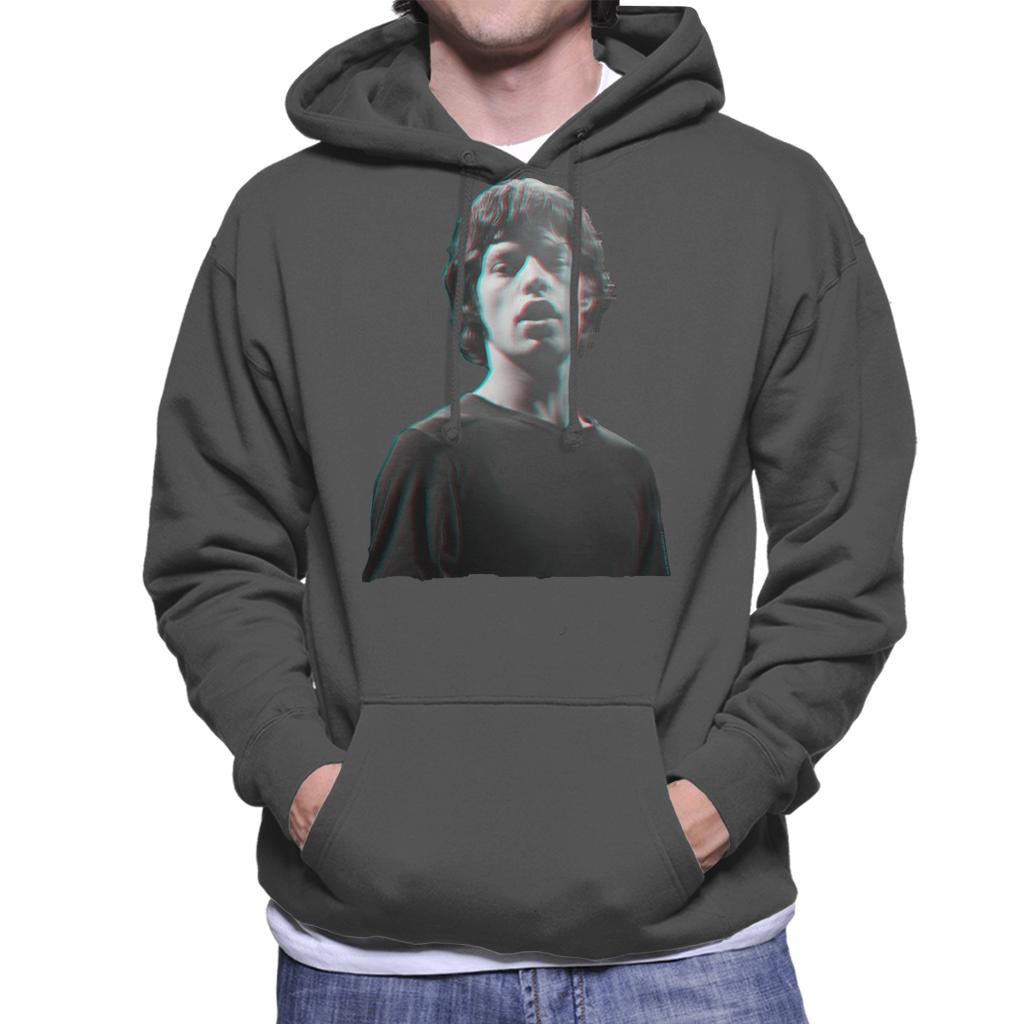 TV Times Mick Jagger Of The Rolling Stones 1965 Men's Hooded Sweatshirt-ALL + EVERY