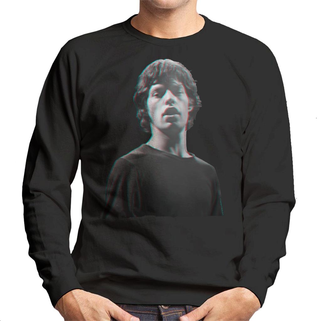 TV Times Mick Jagger Of The Rolling Stones 1965 Men's Sweatshirt-ALL + EVERY