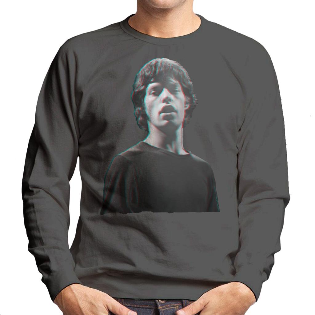 TV Times Mick Jagger Of The Rolling Stones 1965 Men's Sweatshirt-ALL + EVERY