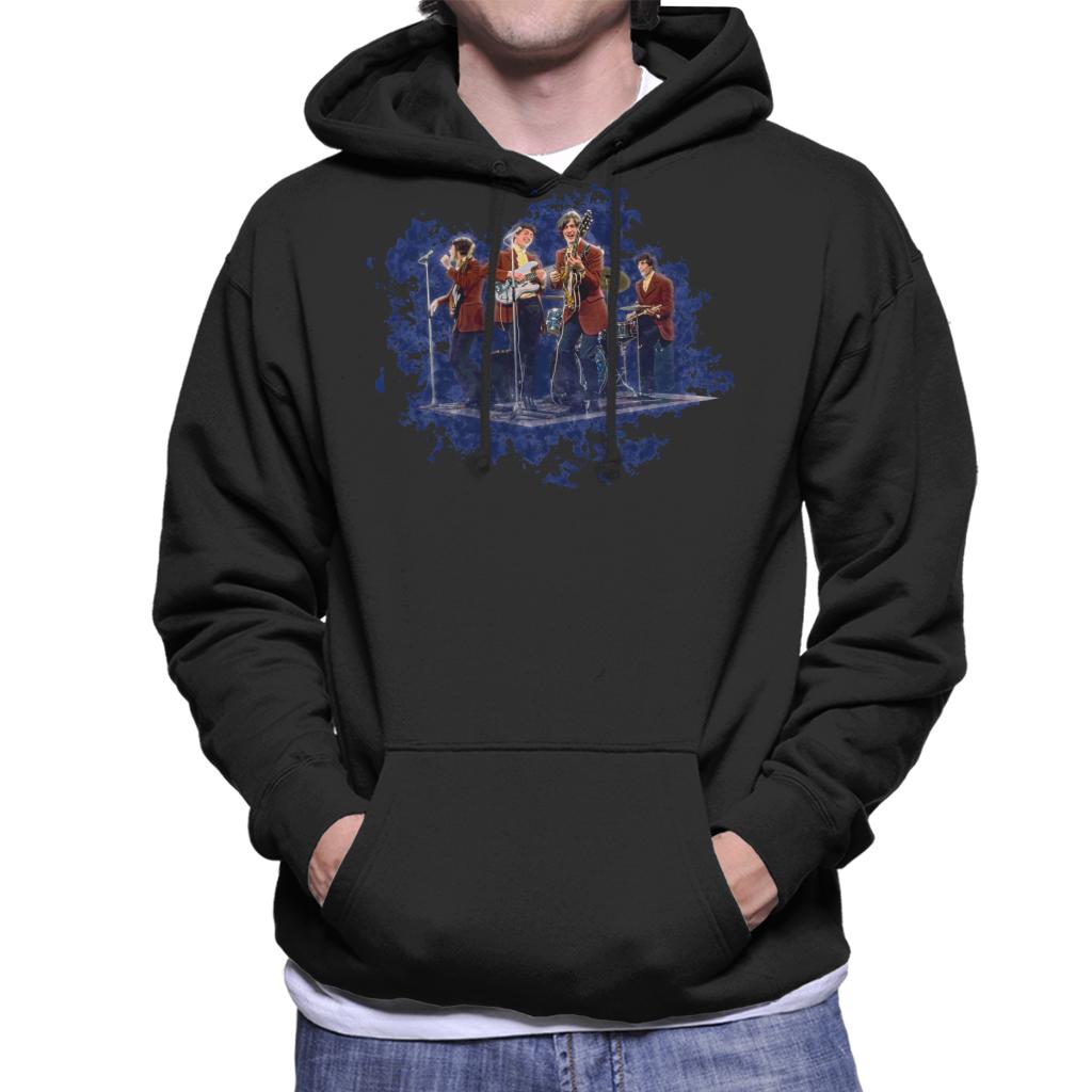 TV Times The Kinks Perfoming Live Men's Hooded Sweatshirt-ALL + EVERY