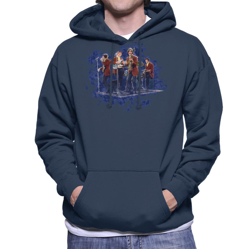 TV Times The Kinks Perfoming Live Men's Hooded Sweatshirt-ALL + EVERY