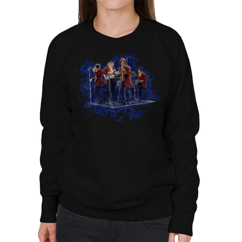 TV Times The Kinks Perfoming Live Women's Sweatshirt-ALL + EVERY