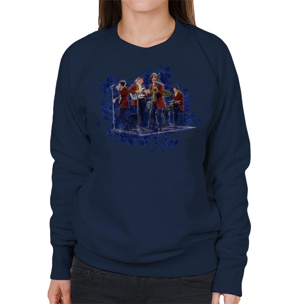 TV Times The Kinks Perfoming Live Women's Sweatshirt-ALL + EVERY