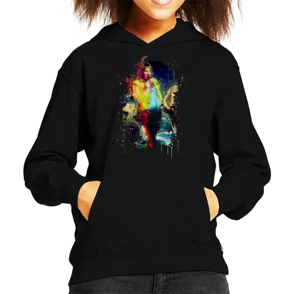 TV Times Rod Stewart Performing With The Faces Kids Hooded Sweatshirt-ALL + EVERY