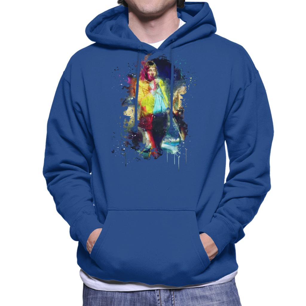 TV Times Rod Stewart Performing With The Faces Men's Hooded Sweatshirt-ALL + EVERY