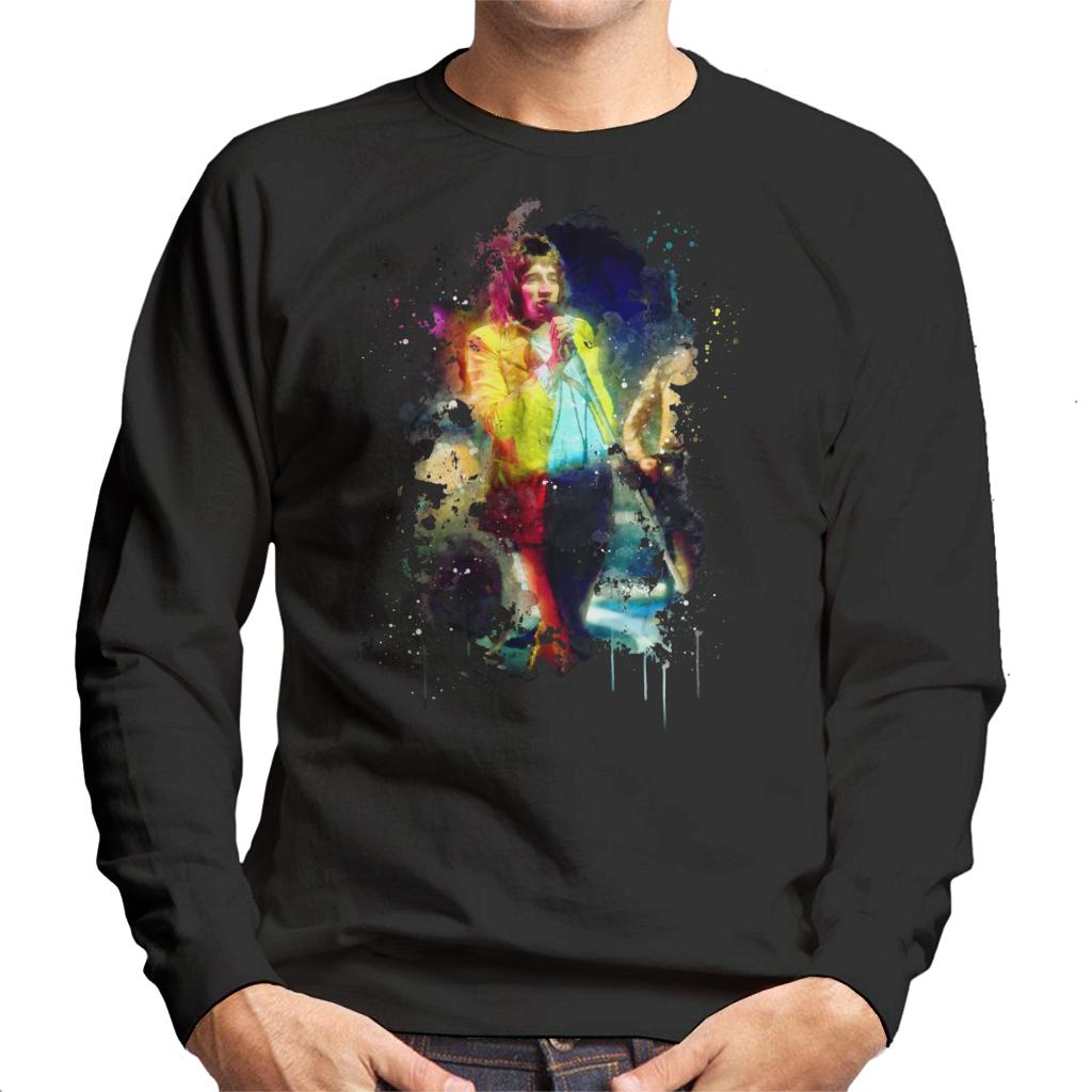 TV Times Rod Stewart Performing With The Faces Men's Sweatshirt-ALL + EVERY