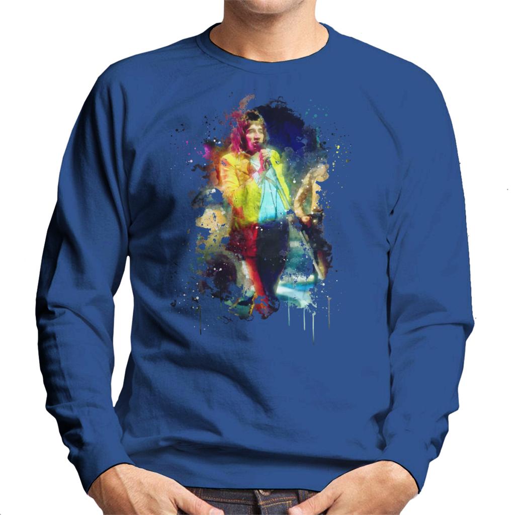 TV Times Rod Stewart Performing With The Faces Men's Sweatshirt-ALL + EVERY