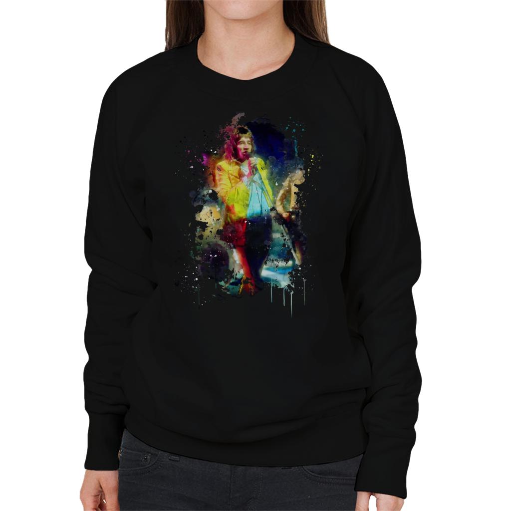 TV Times Rod Stewart Performing With The Faces Women's Sweatshirt-ALL + EVERY