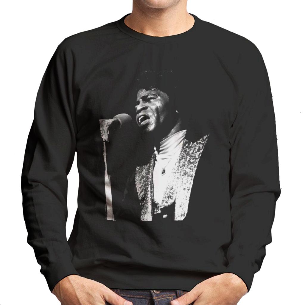 TV Times Soul Singer James Brown 1979 Men's Sweatshirt-ALL + EVERY