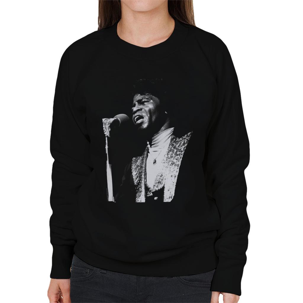 TV Times Soul Singer James Brown 1979 Women's Sweatshirt-ALL + EVERY