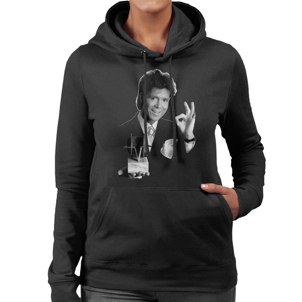 TV Times Cliff Richard TVT Award Women's Hooded Sweatshirt-ALL + EVERY