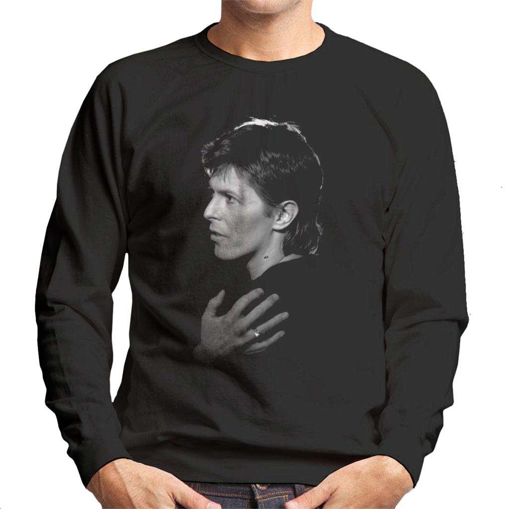 TV Times Singer David Bowie 1977 Men's Sweatshirt-ALL + EVERY