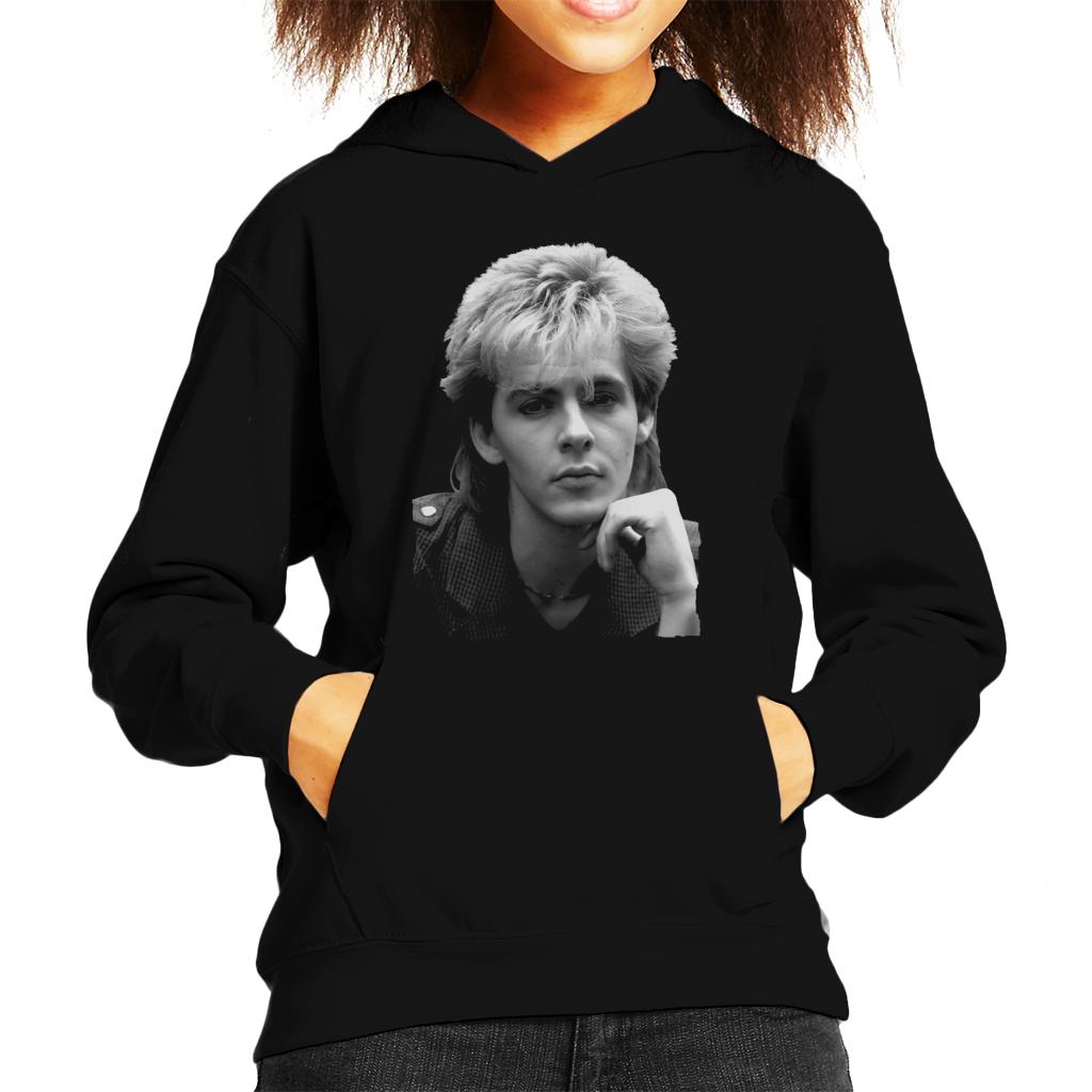 TV Times Duran Duran Nick Rhodes Portrait Kids Hooded Sweatshirt-ALL + EVERY