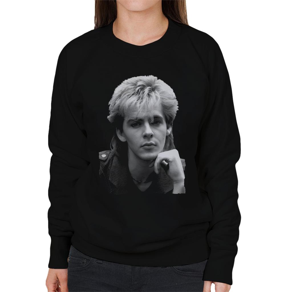 TV Times Duran Duran Nick Rhodes Portrait Women's Sweatshirt-ALL + EVERY