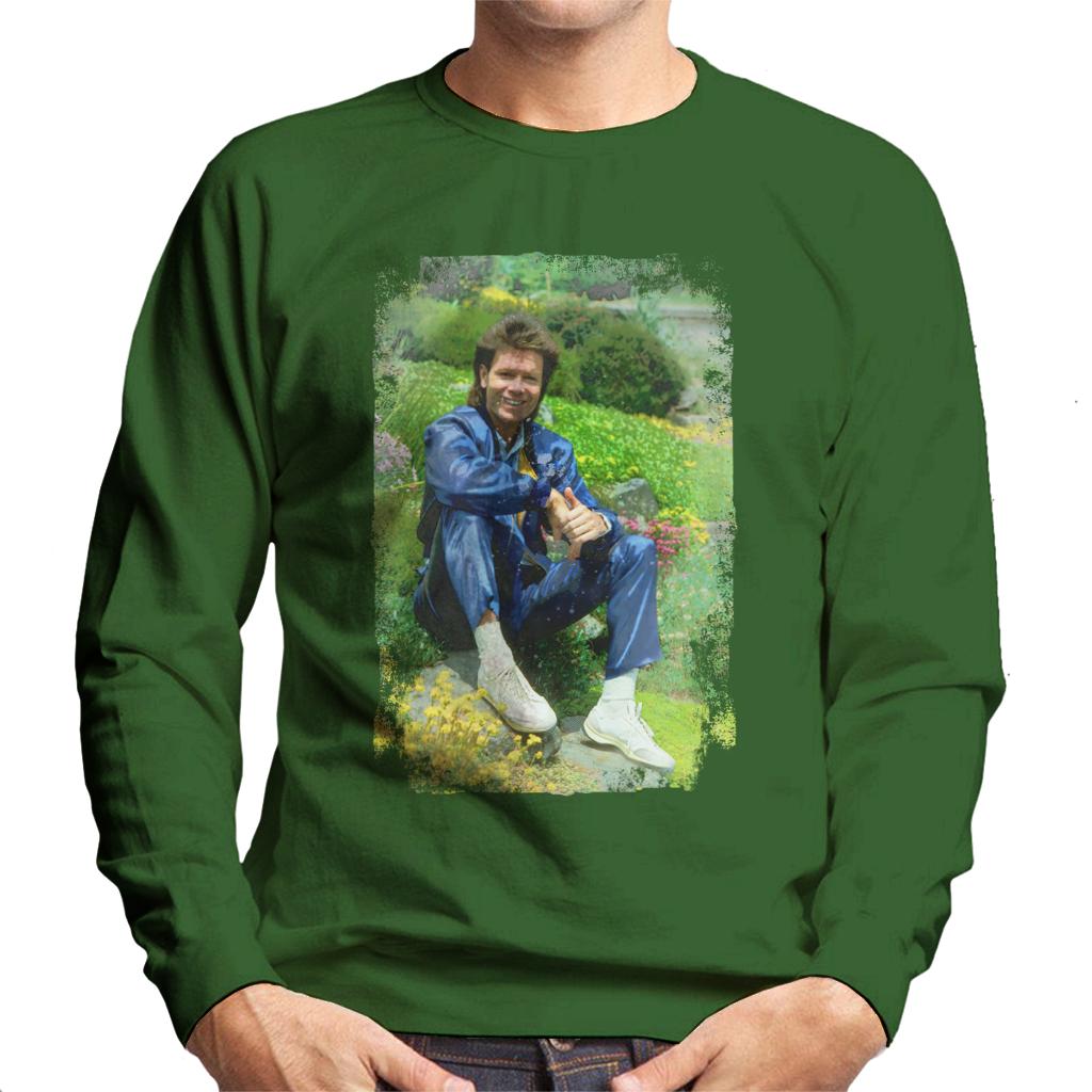 TV Times Cliff Richard Garden Men's Sweatshirt-ALL + EVERY