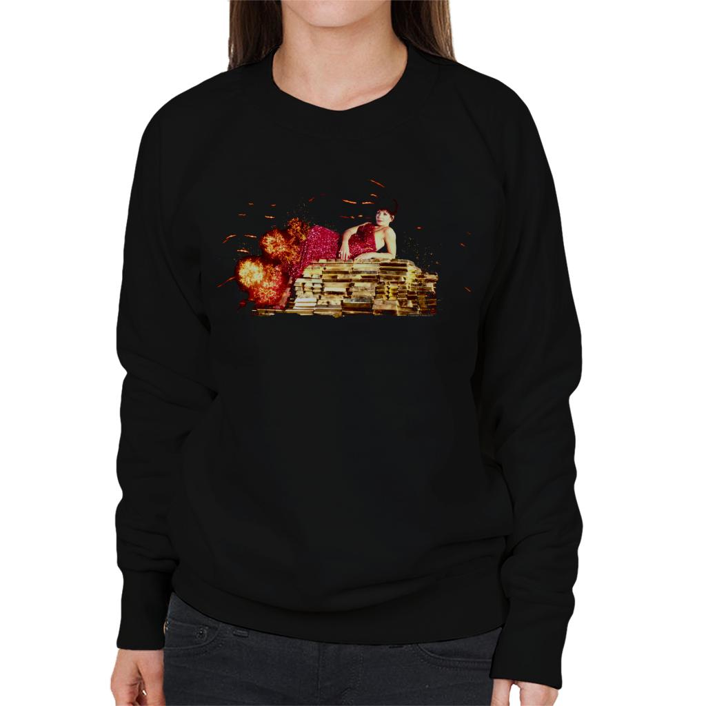 TV Times Shirley Bassey Gold Bullion Women's Sweatshirt-ALL + EVERY