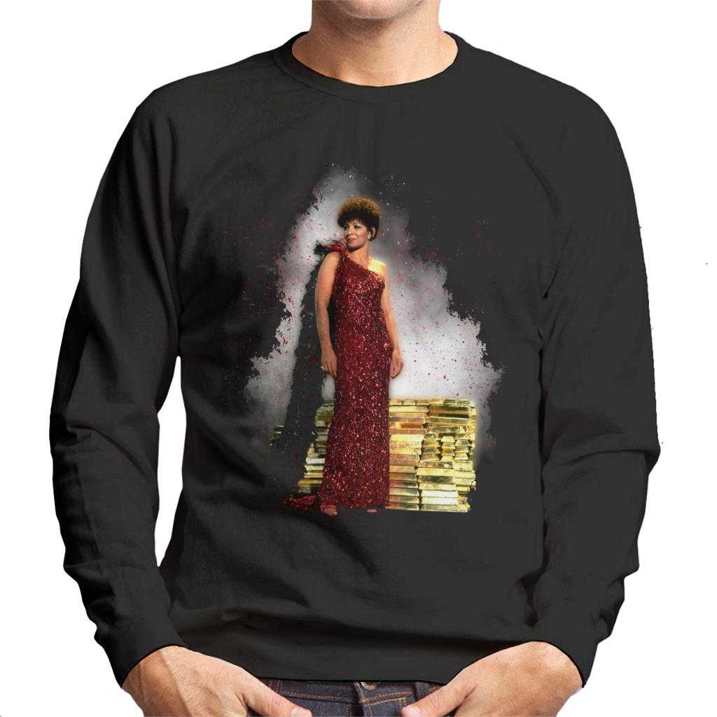 TV Times Shirley Bassey Sparkly Dress Men's Sweatshirt-ALL + EVERY