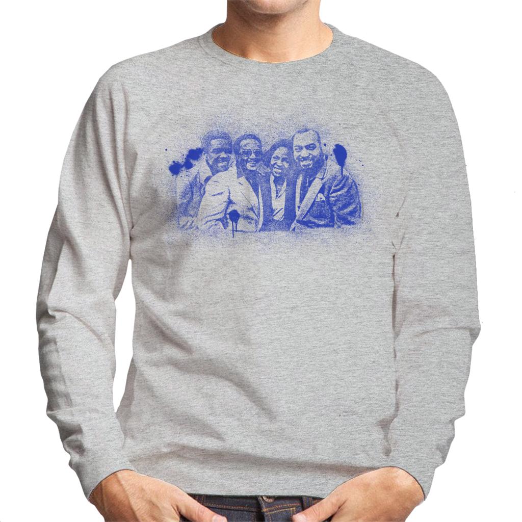 TV Times Gladys Knight And The Pips 1980 Paint Splatter Men's Sweatshirt-ALL + EVERY