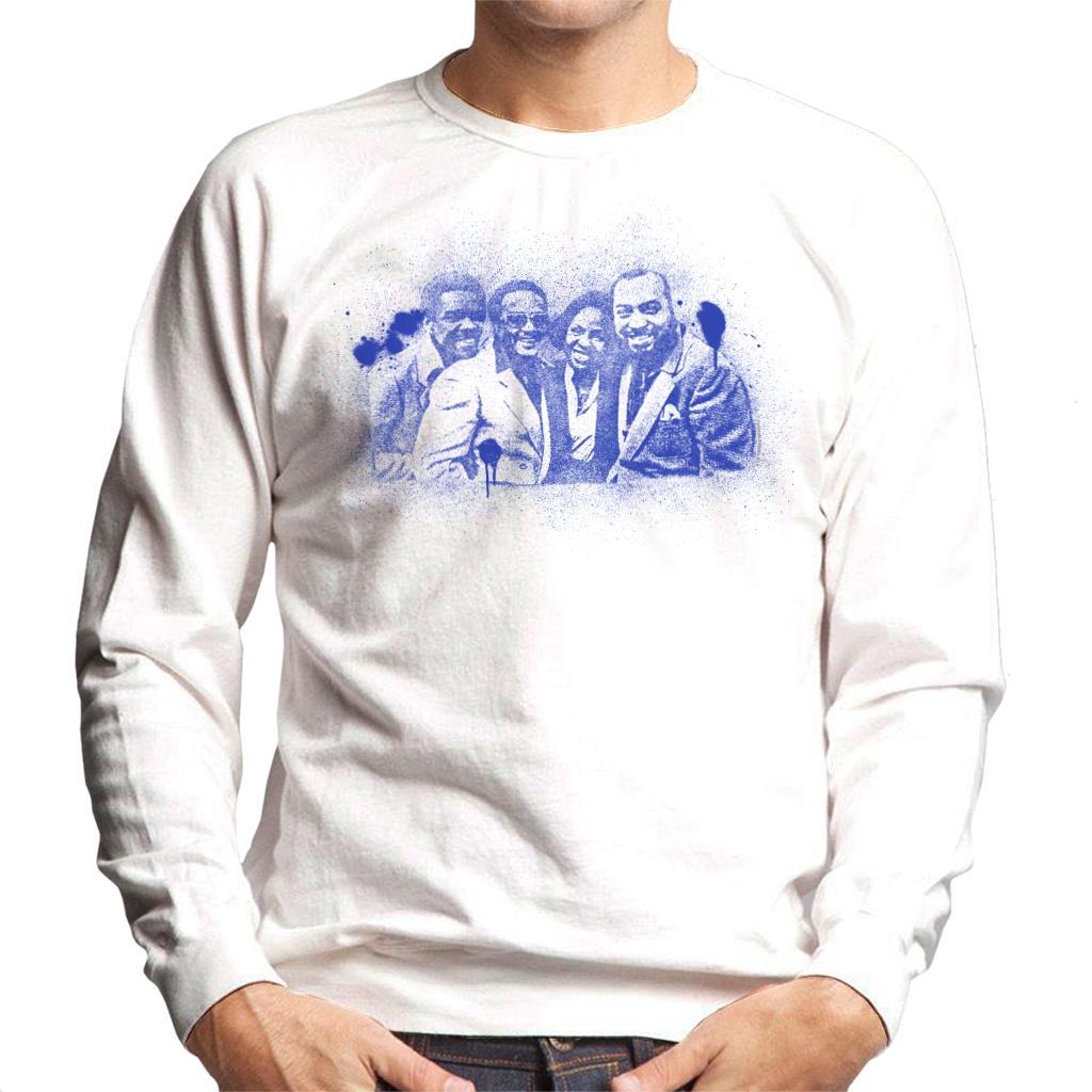 TV Times Gladys Knight And The Pips 1980 Paint Splatter Men's Sweatshirt-ALL + EVERY