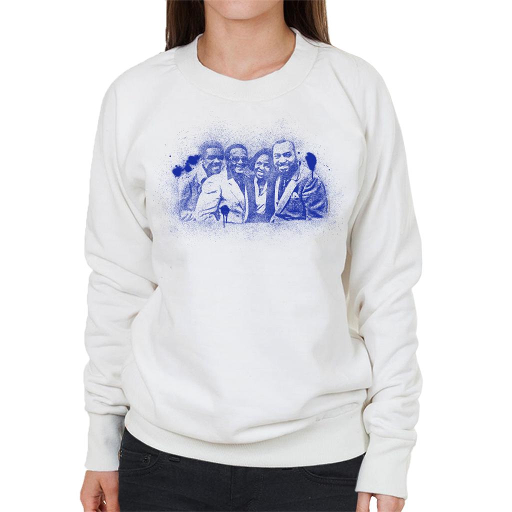 TV Times Gladys Knight And The Pips 1980 Paint Splatter Women's Sweatshirt-ALL + EVERY