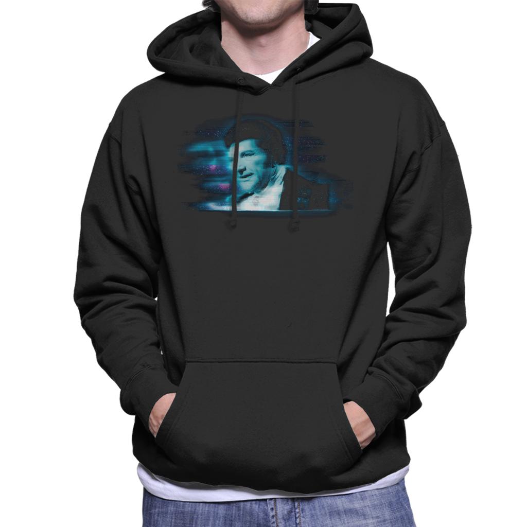 TV Times Pianist Liberace Blue Static Men's Hooded Sweatshirt-ALL + EVERY