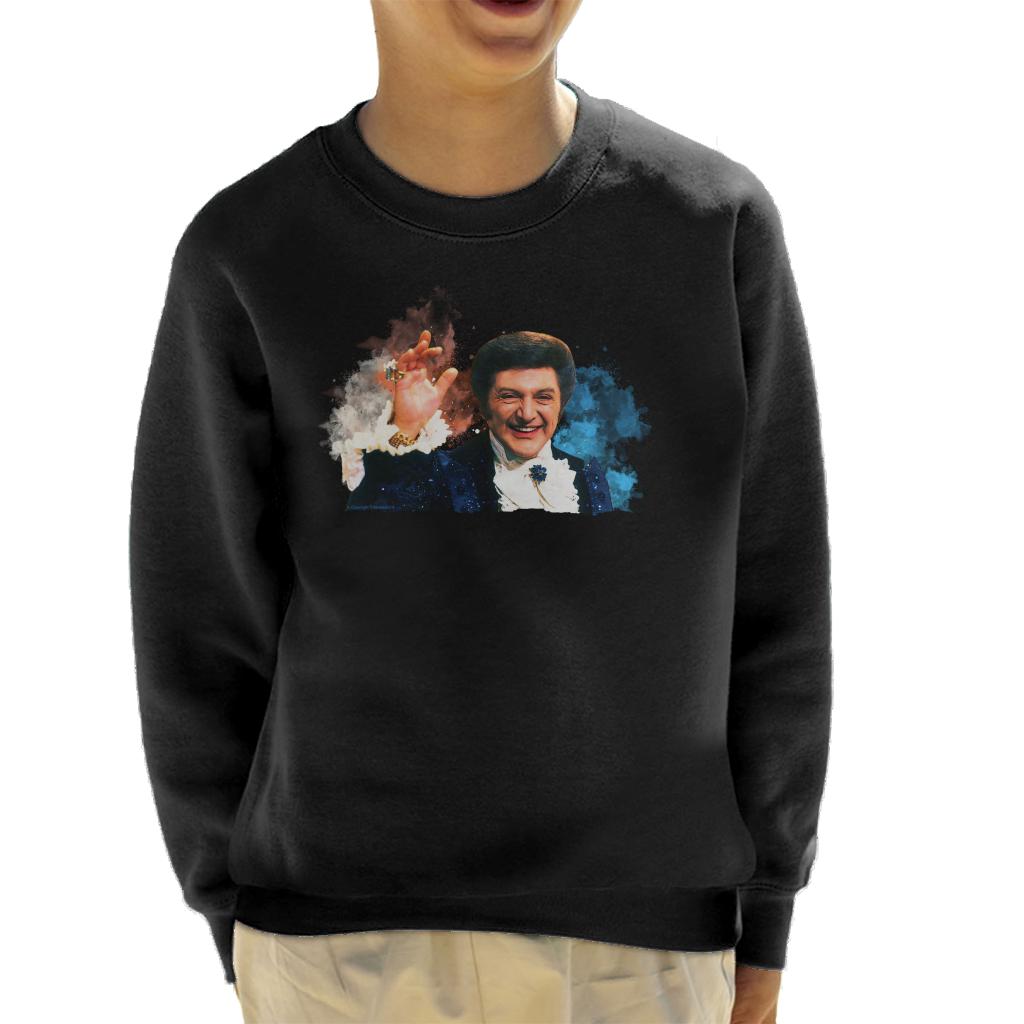 TV Times Singer Liberace Paint Splatter Kids Sweatshirt-ALL + EVERY