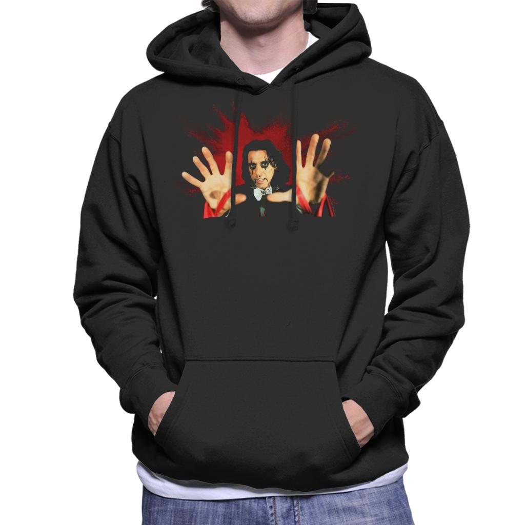 TV Times Alice Cooper Paint Splatter Men's Hooded Sweatshirt-ALL + EVERY