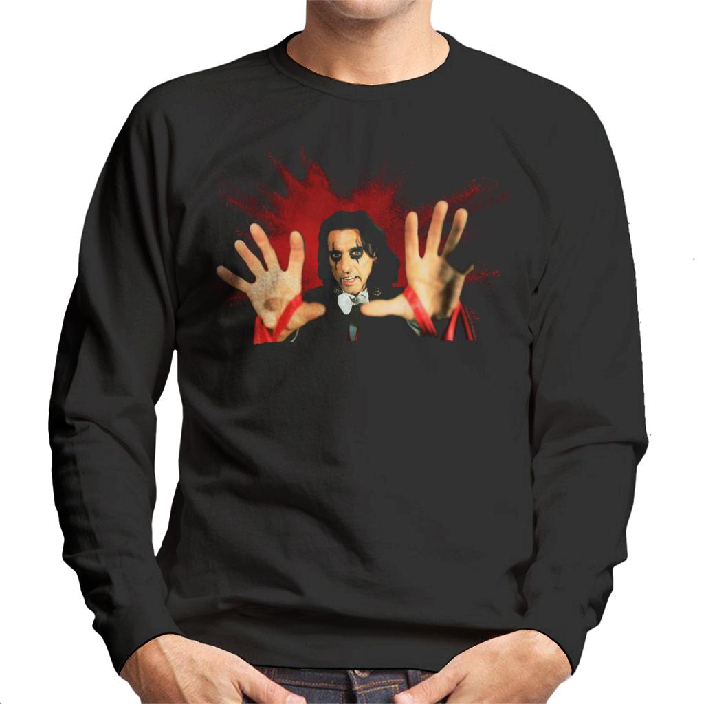 TV Times Alice Cooper Paint Splatter Men's Sweatshirt-ALL + EVERY