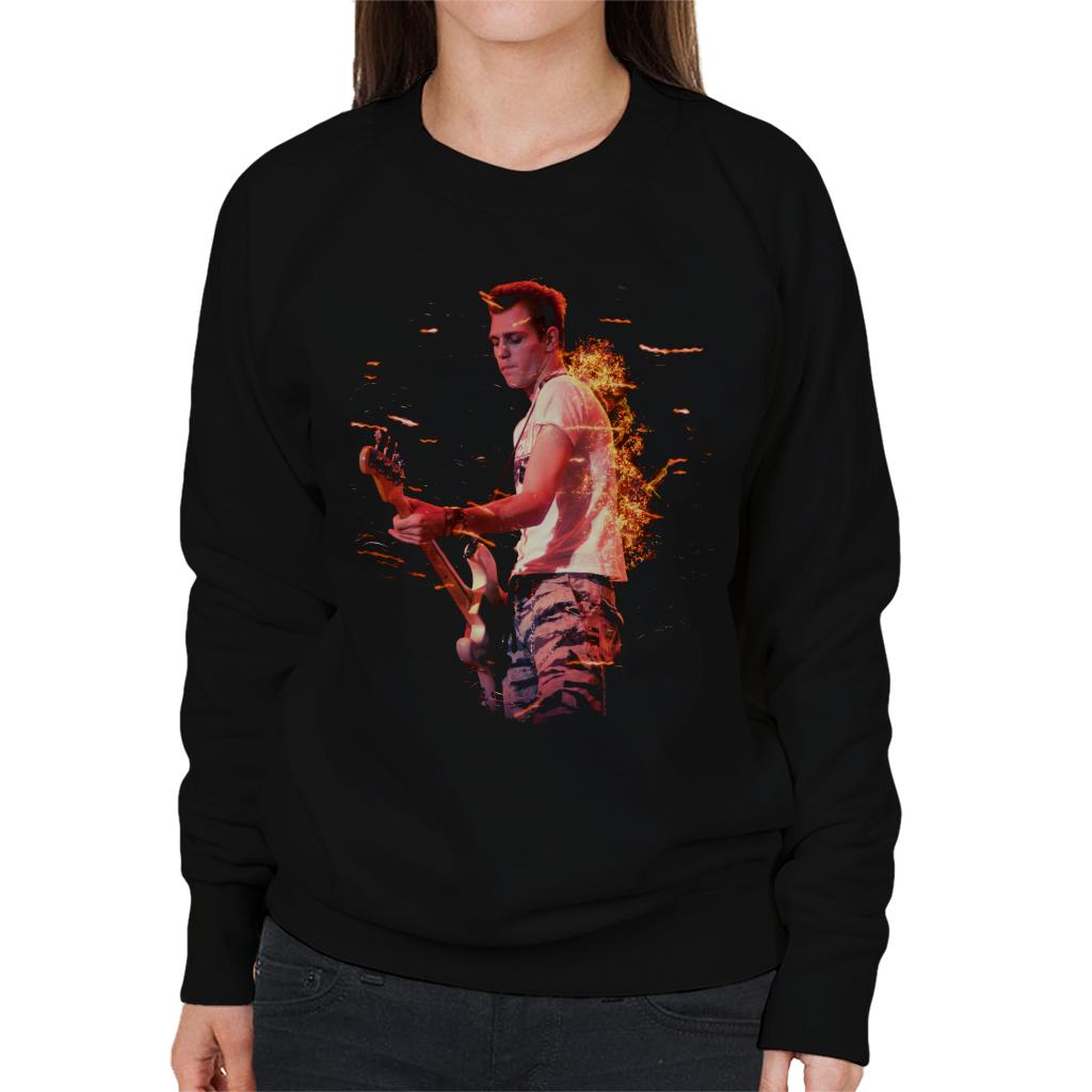 TV Times The Clash Bass Player Paul Simonon Women's Sweatshirt-ALL + EVERY