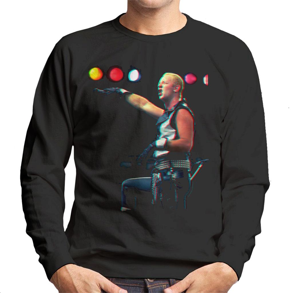 TV Times Judas Priest Singer Rob Halford 1983 Men's Sweatshirt-ALL + EVERY