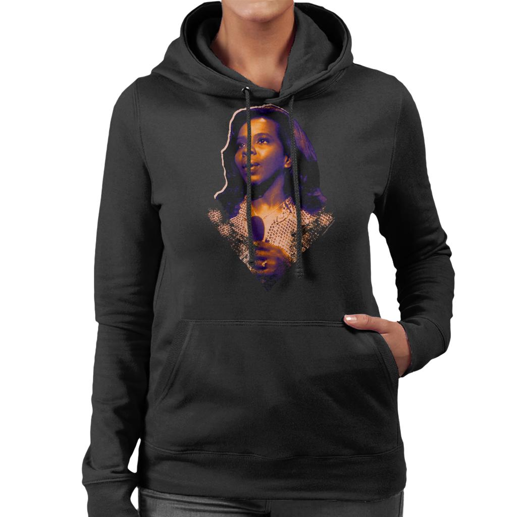 TV Times Soul Singer Gladys Knight 1971 Women's Hooded Sweatshirt-ALL + EVERY