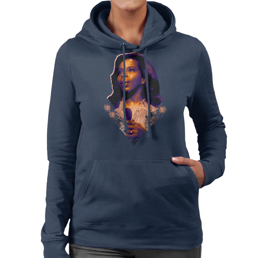 TV Times Soul Singer Gladys Knight 1971 Women's Hooded Sweatshirt-ALL + EVERY