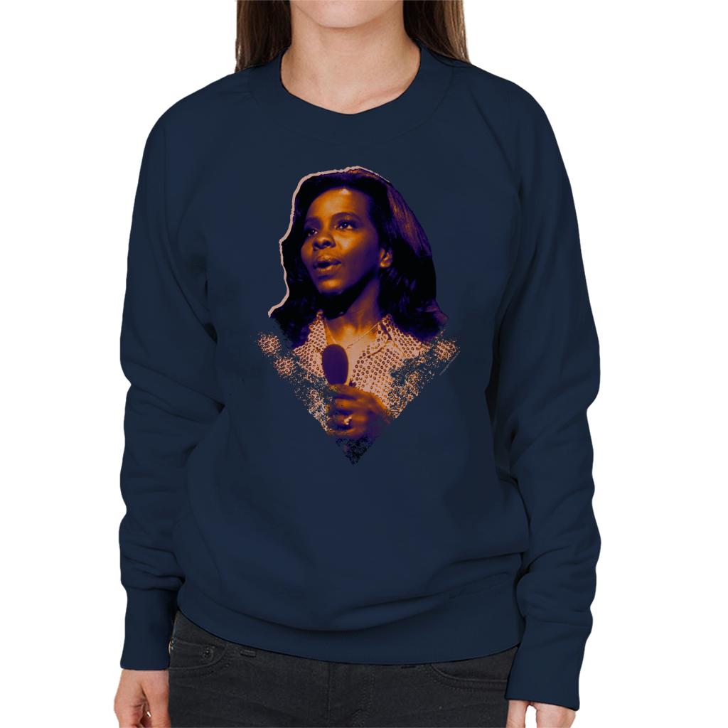 TV Times Soul Singer Gladys Knight 1971 Women's Sweatshirt-ALL + EVERY