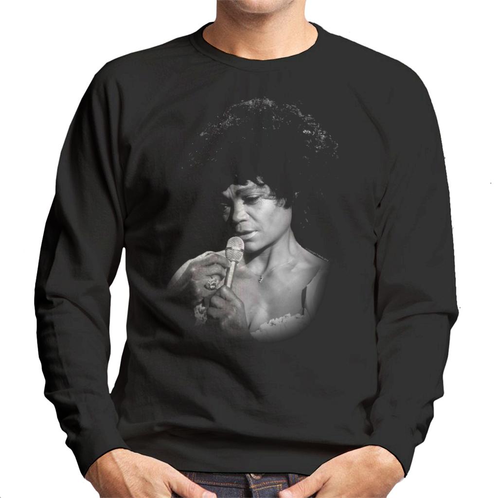 TV Times Singer Eartha Kitt 1973 Men's Sweatshirt-ALL + EVERY