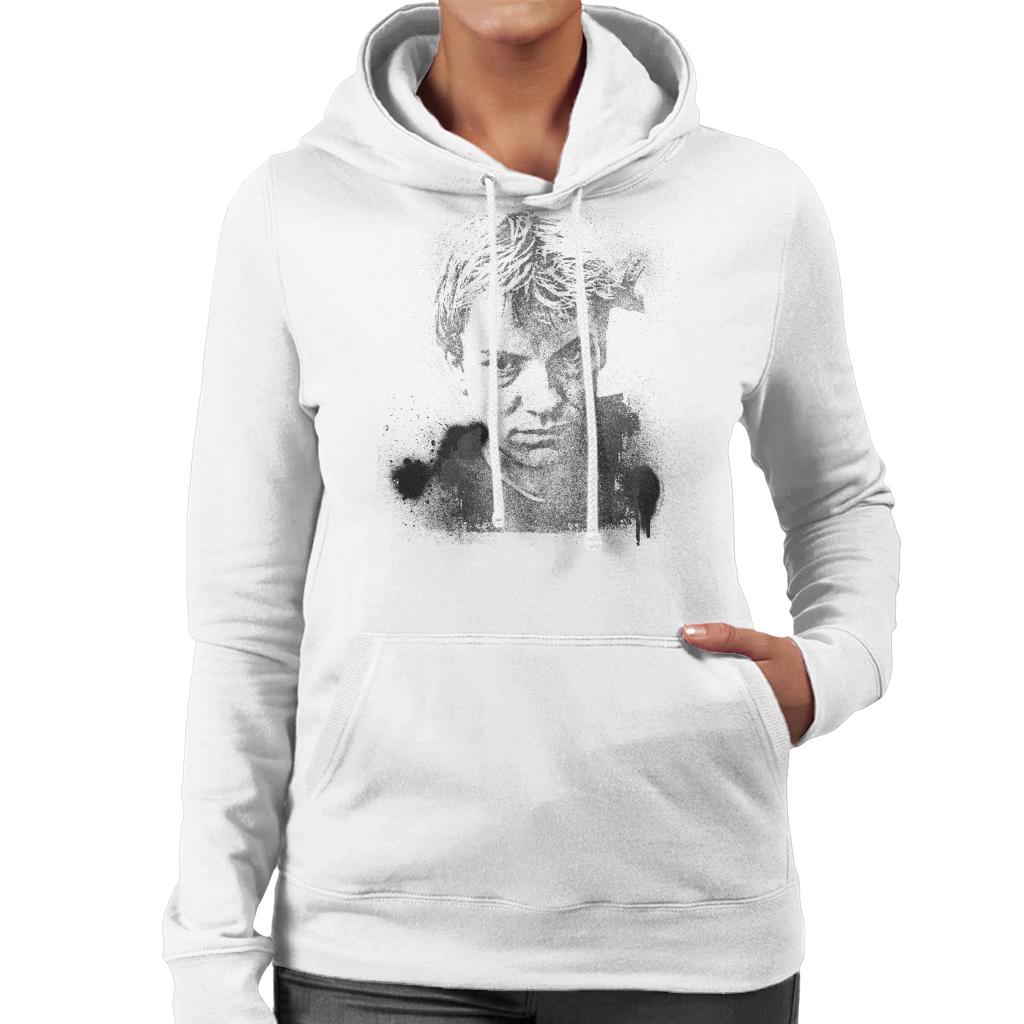 TV Times Portrait Of Musician Sting Women's Hooded Sweatshirt-ALL + EVERY